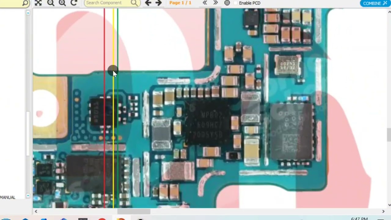 Samsung Galaxy Note 20 Ultra 5G CHARGING DATA WAYS SCHEMATIC DIAGRAM @mobilemaster592