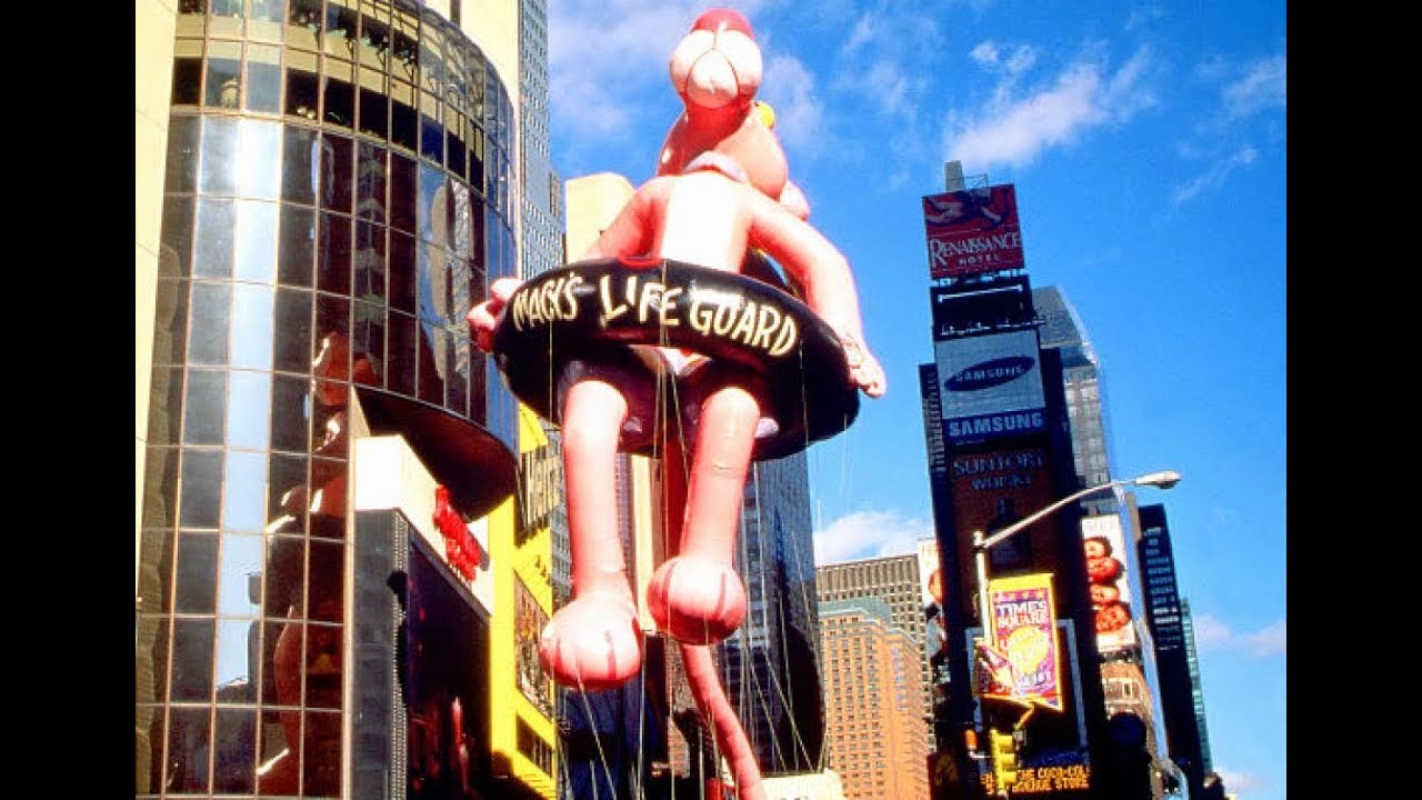Macy's Parade Balloons: The Pink Panther