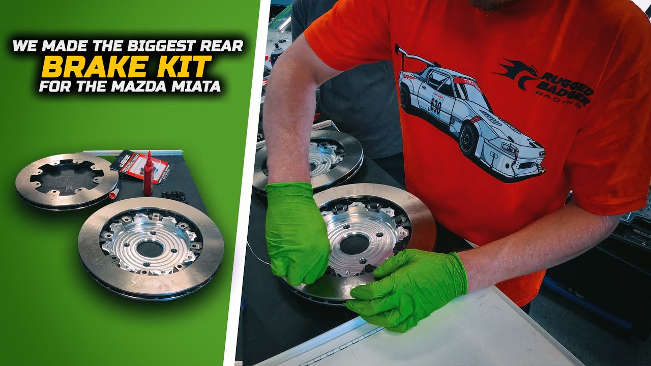 The Biggest Rear Brake Kit for Our Endurance Racing Miata