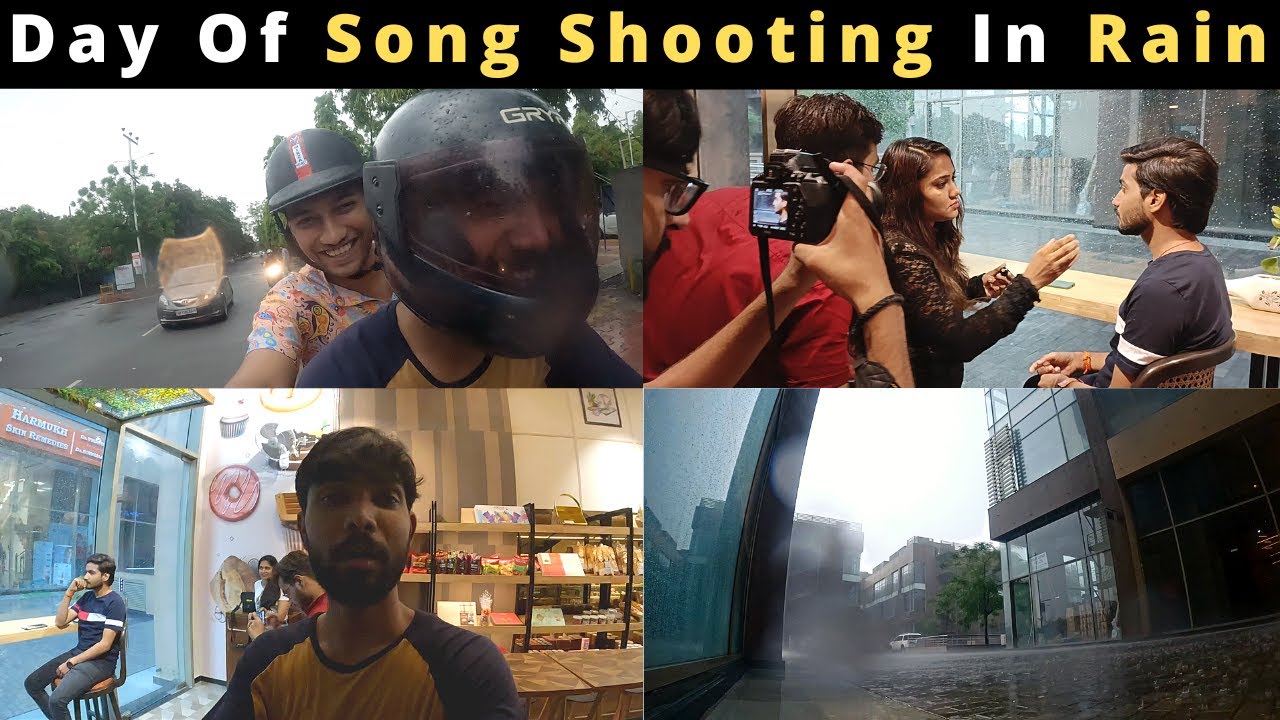 Day Of Song Shooting In Rain l Shoot Day In Rain l Noida
