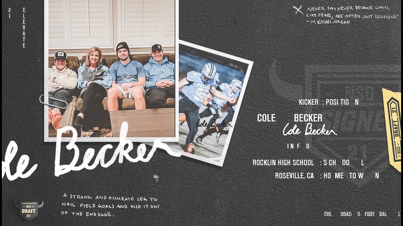Class of 2021: Introducing Cole Becker