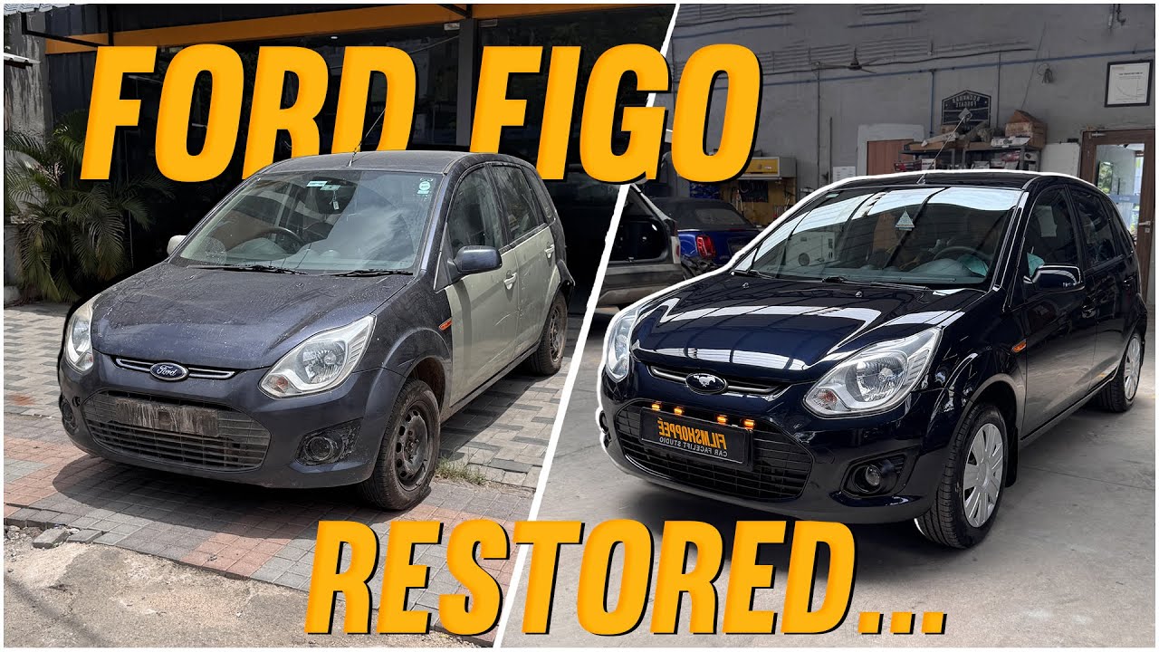 Epic Makeover 🔥 || Restoring 11 Years Old Ford Figo || Filmshoppee