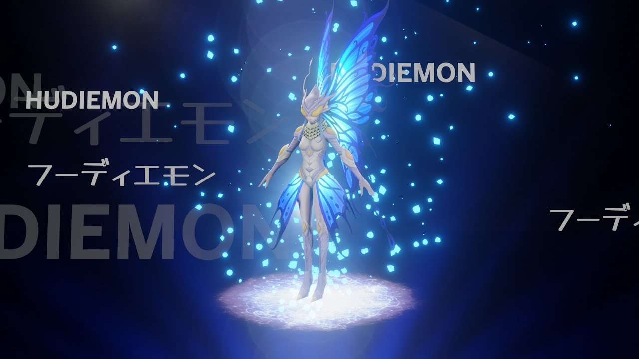 Hudiemon Full Digivolution Line