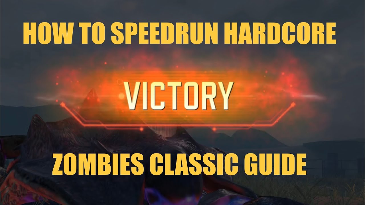 How To Speedrun Hardcore | Zombies Classic Guide | Call of Duty Mobile