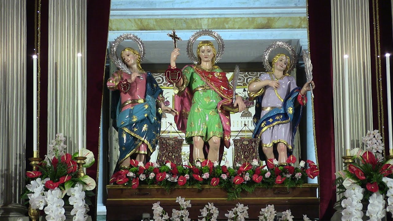 VIGILIA FESTA SANTI FRATELLI MARTIRI ALFIO, FILADELFO E CIRINO  ( SANT' ALFIO 2023 )
