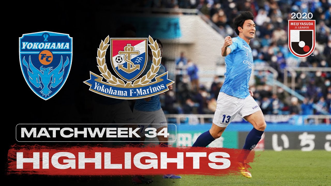 Yokohama FC 3-1 Yokohama F. Marinos | Matchweek 34 | 2020 | J1 League