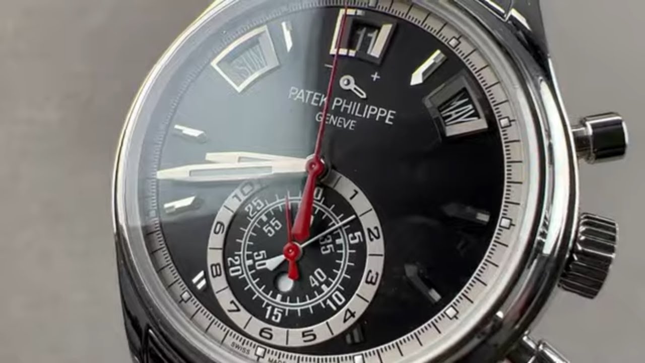 Patek Philippe Ebony Dial 5960/1A-010 Annual Calendar Chronograph Patek Philippe Watches