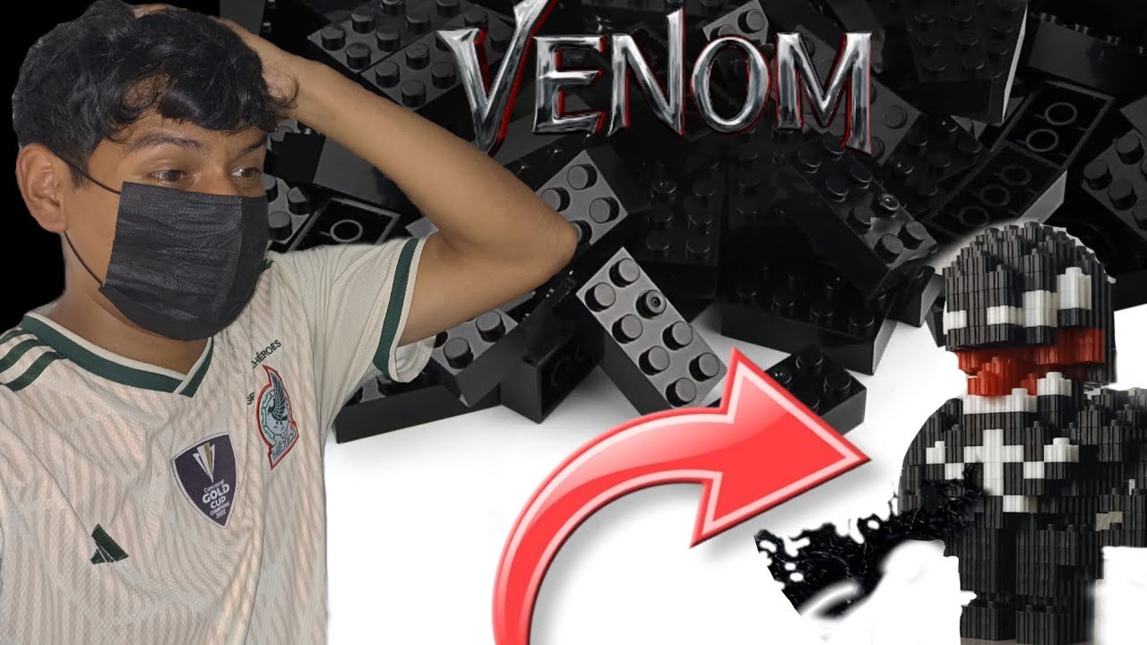 ARME A VENOM DE 10,000 PIEZAS 😱🕷️ (MAGIC BLOCK)