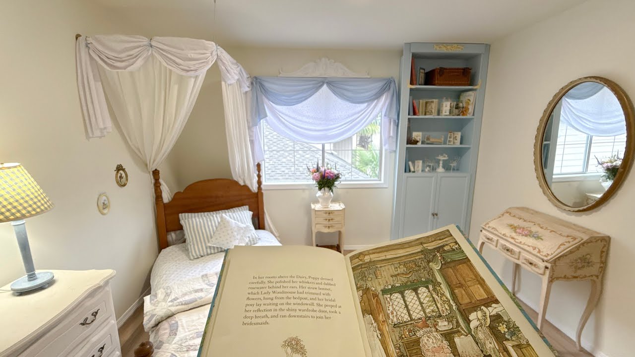 Storybook Princess Room Makeover 🐭 Inspired by Brambly Hedge & Beatrix Potter 🐰