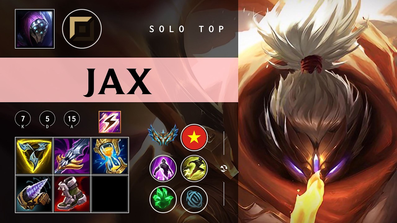 Jax Top vs Akali - VN Challenger Patch 26.05