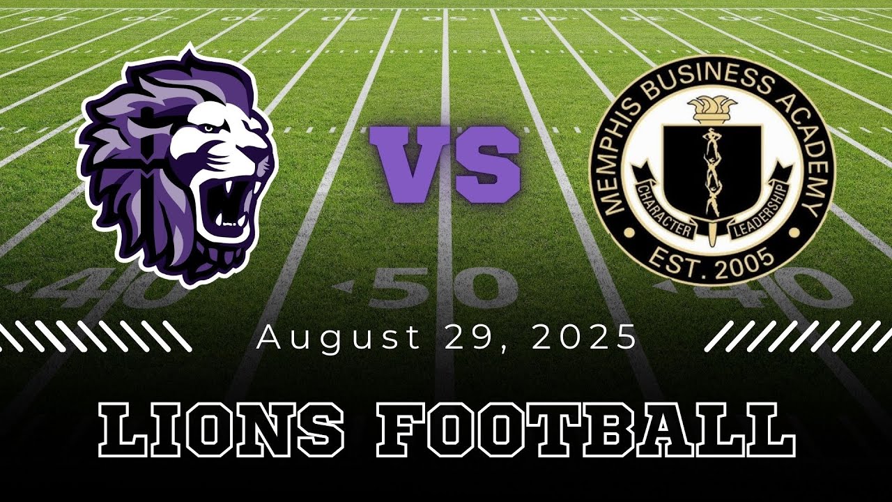 TCA Football - TCA vs Memphis Business Academy - August 29, 2025