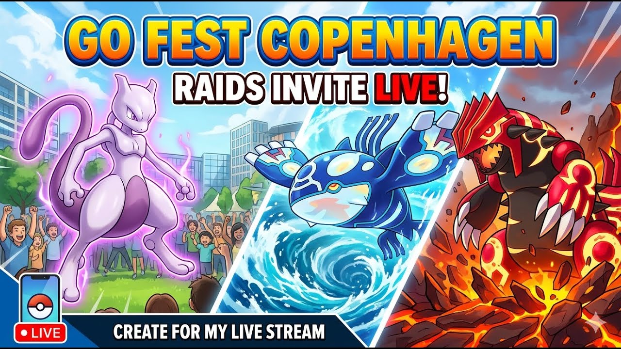 🔴 LIVE: POKEMON GO FEST CHICAGO 2026 RAIDS! INVITING VIEWERS TO MEGA MEWTWO & PRIMALS! ⚡
