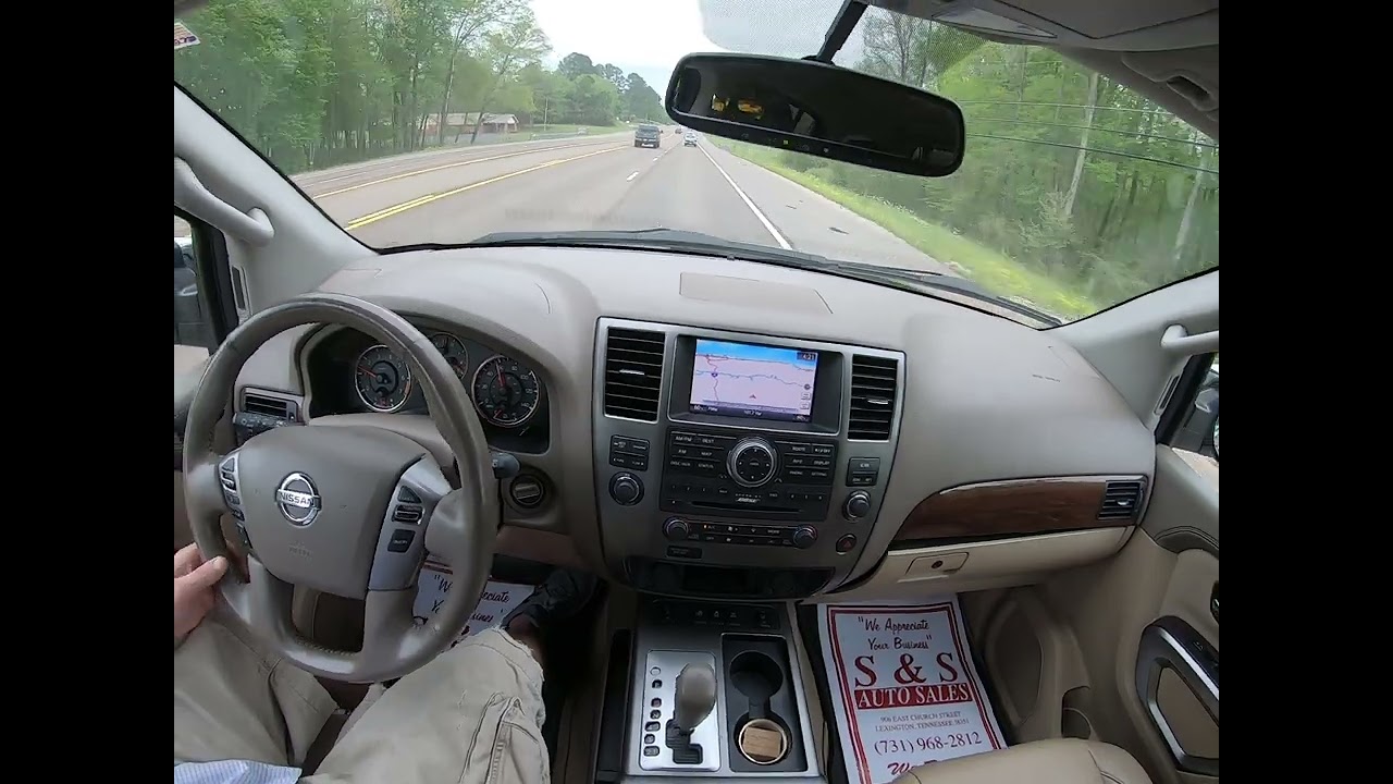 STOCK: 623085 2015 NISSAN ARMADA PLATINUM TEST DRIVE