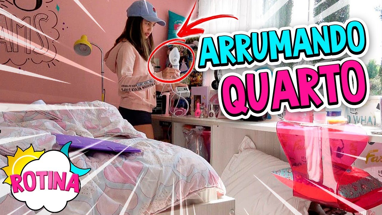 ARRUMANDO A BAGUNÇA DO MEU QUARTO | ROTINA #29 - Na mala da Mila