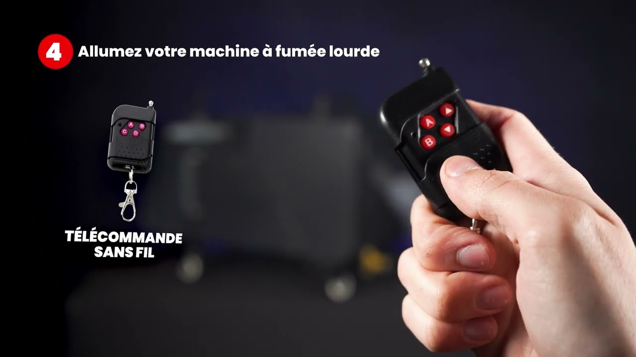 TUTO INSTALLATION MACHINE À FUMÉE LOURDE - MA SONO 37