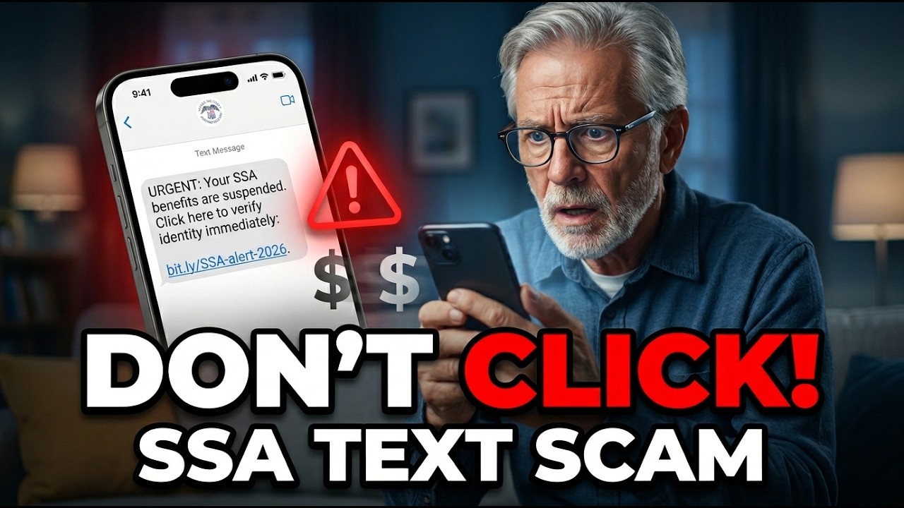 Social Security Text Scam 2026: The One Link That Will Empty Your Monthly Check.