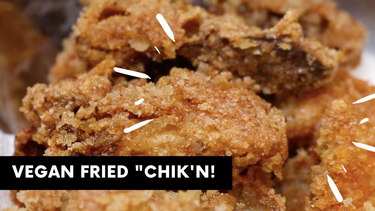 The Best Vegan Fried Chicken (Chik'n) | Oyster Mushroom Recipe