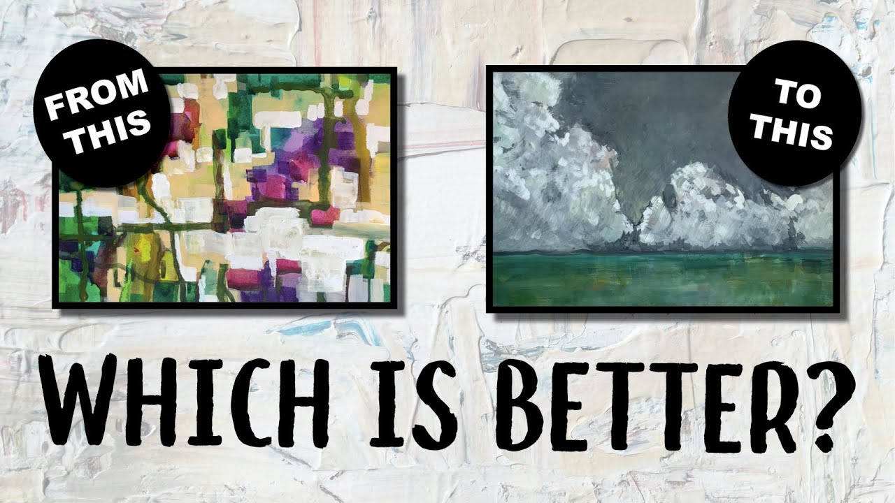 Abstract Adventure in Gouache | Watch the Journey