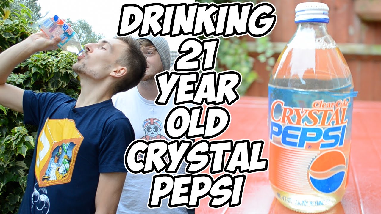 Drinking 21 Year Old Crystal Pepsi | WheresMyChallenge