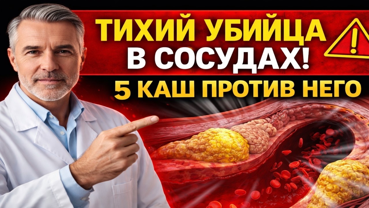 Чистка сосудов без лекарств: всего 7 дней с этими кашами