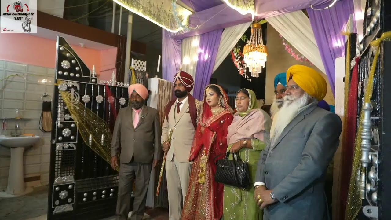 LIVE WEDDING CEREMONY [ MANPREET SINGH $ MANJEET KAUR ] BY SULTAN STUDIO