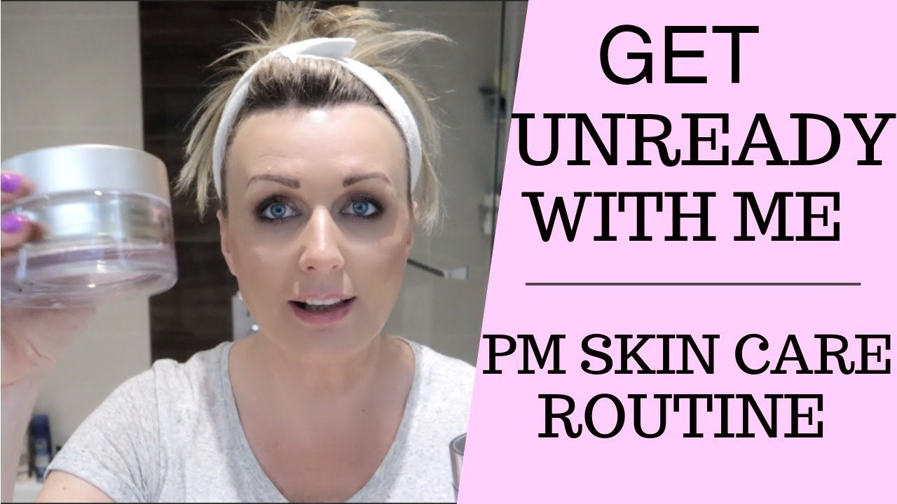 Antiaging PM Skin Care Routine | Get Unready With Me