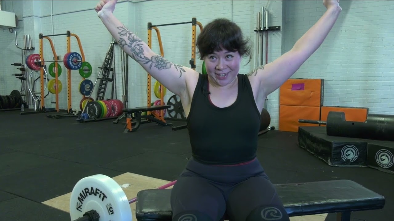 Women Strength Training. Documentary.