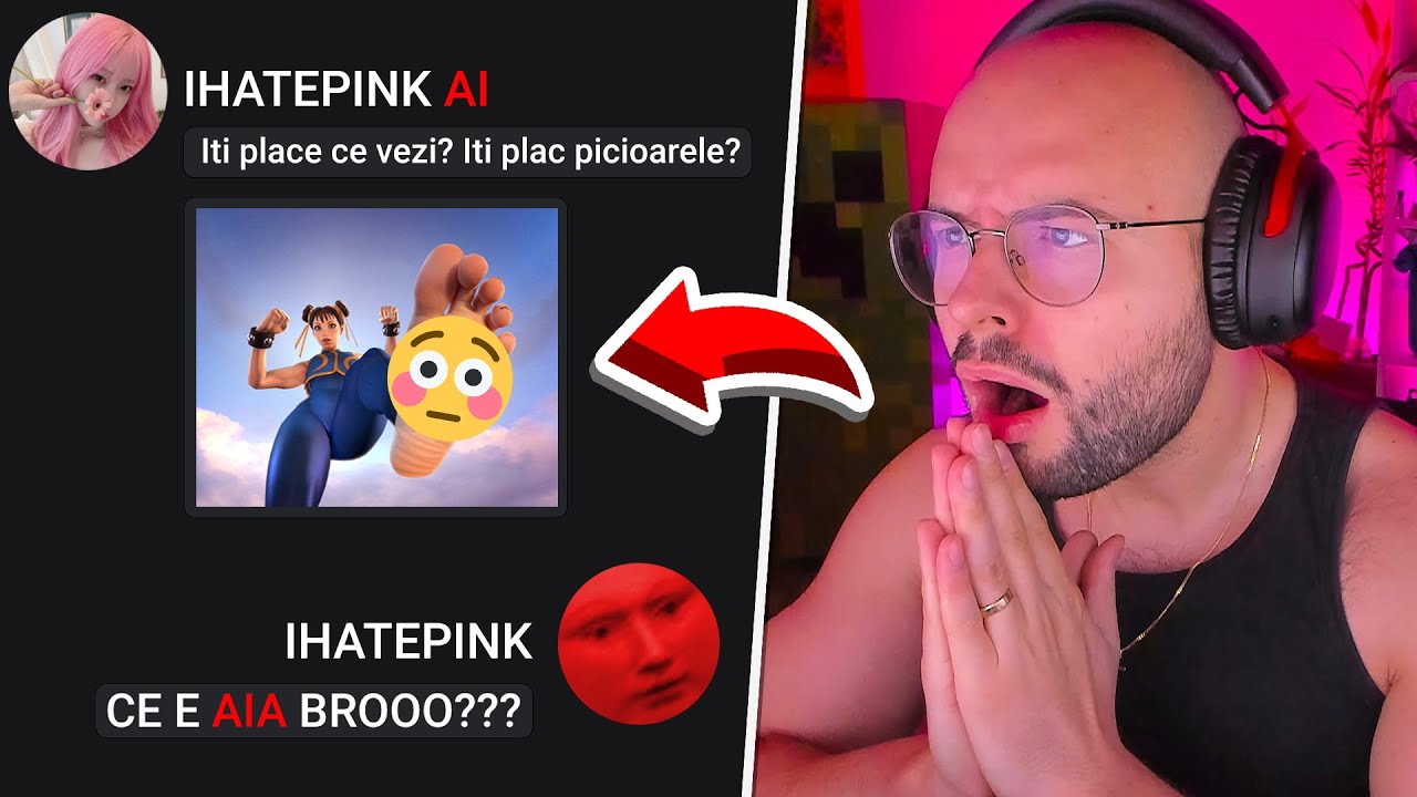 Am vorbit cu un AI IHATEPINK si a fost ORIBIL!