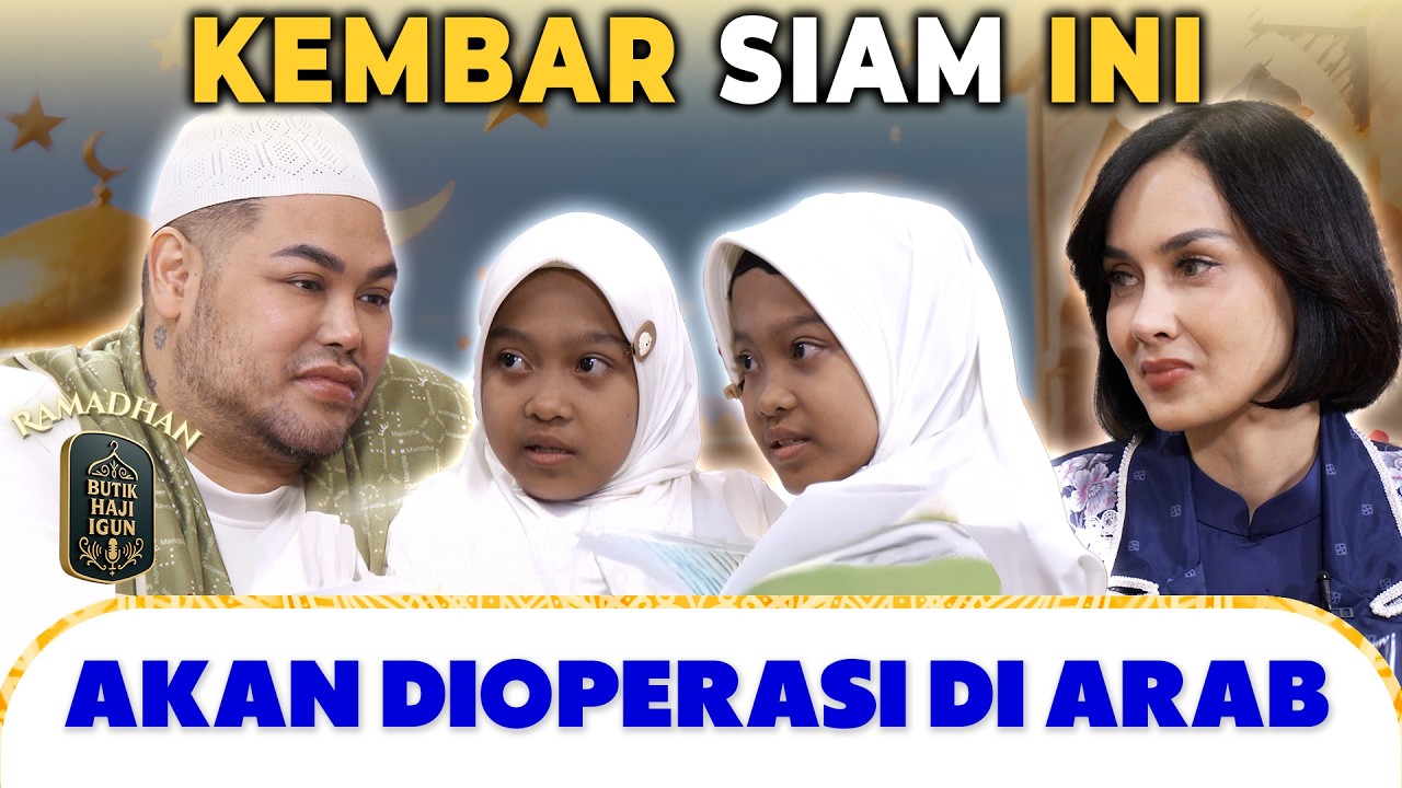 SARA WIJAYANTO TERHARU KEMBAR SIAM AKAN DITANGANI DOKTER RAJA SALMAN | BUTIK HAJI IGUN
