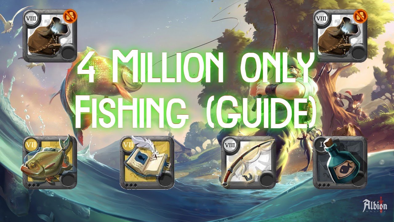 4 Million Silver in Just 1 Hour Fishing in Albion Online | Ultimate Fishing Guide | (2024)