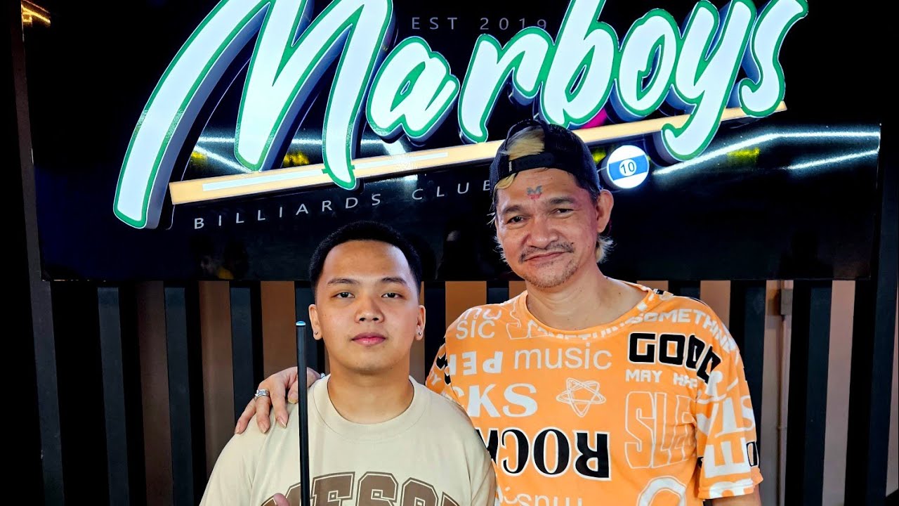 Marboys Billiards PART 1 🇵🇭Bernie Regalario 🆚 Ronnie Alcano 🇵🇭  Rotation Race 6 EVEN
