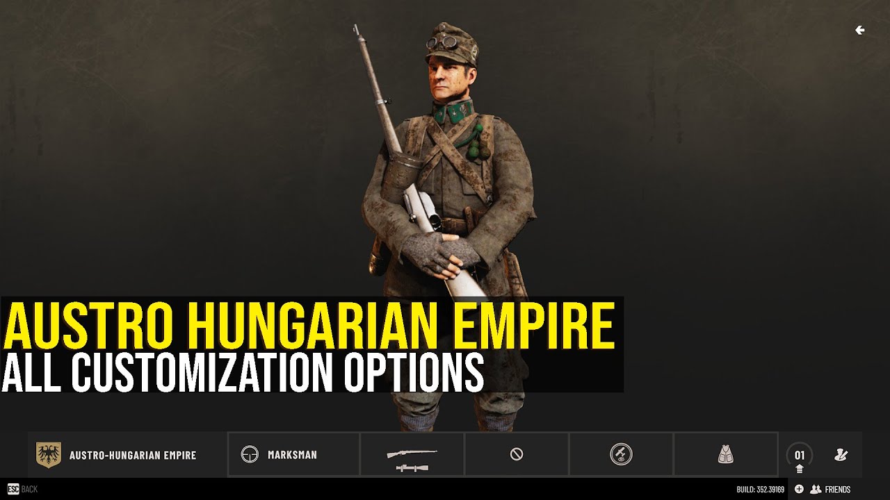 Isonzo All Customization Options - Austro Hungarian Empire