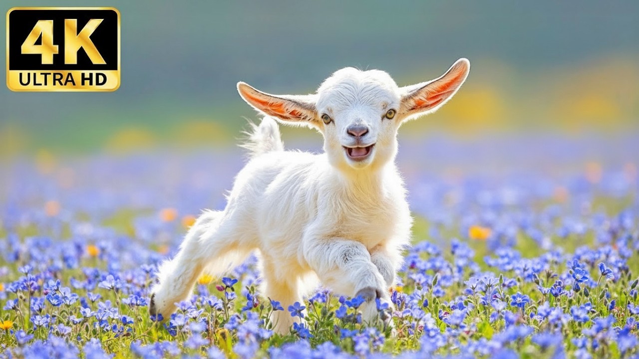Relaxing Animal World Movies 4K 🌿 Amazing Animal Scenes with Soothing Relaxing Music & Calming Music