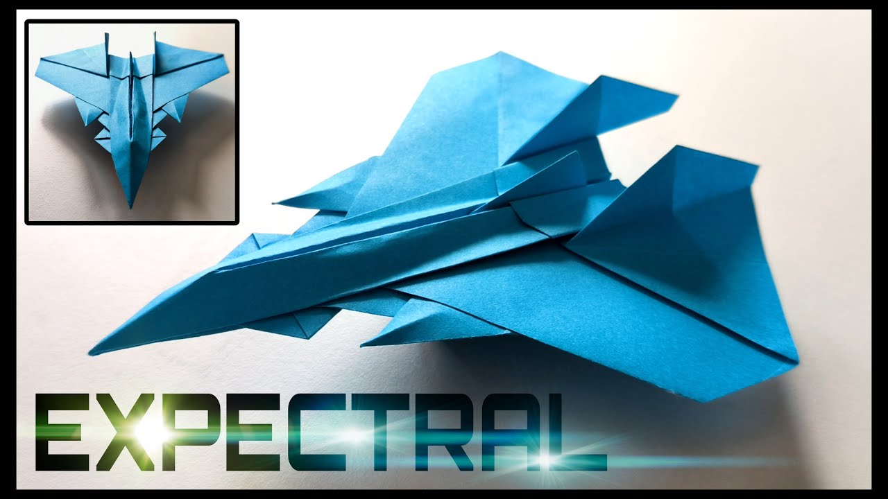 Como hacer un AVIÓN de PAPEL GLIDER que vuela MUCHO y LEJOS 