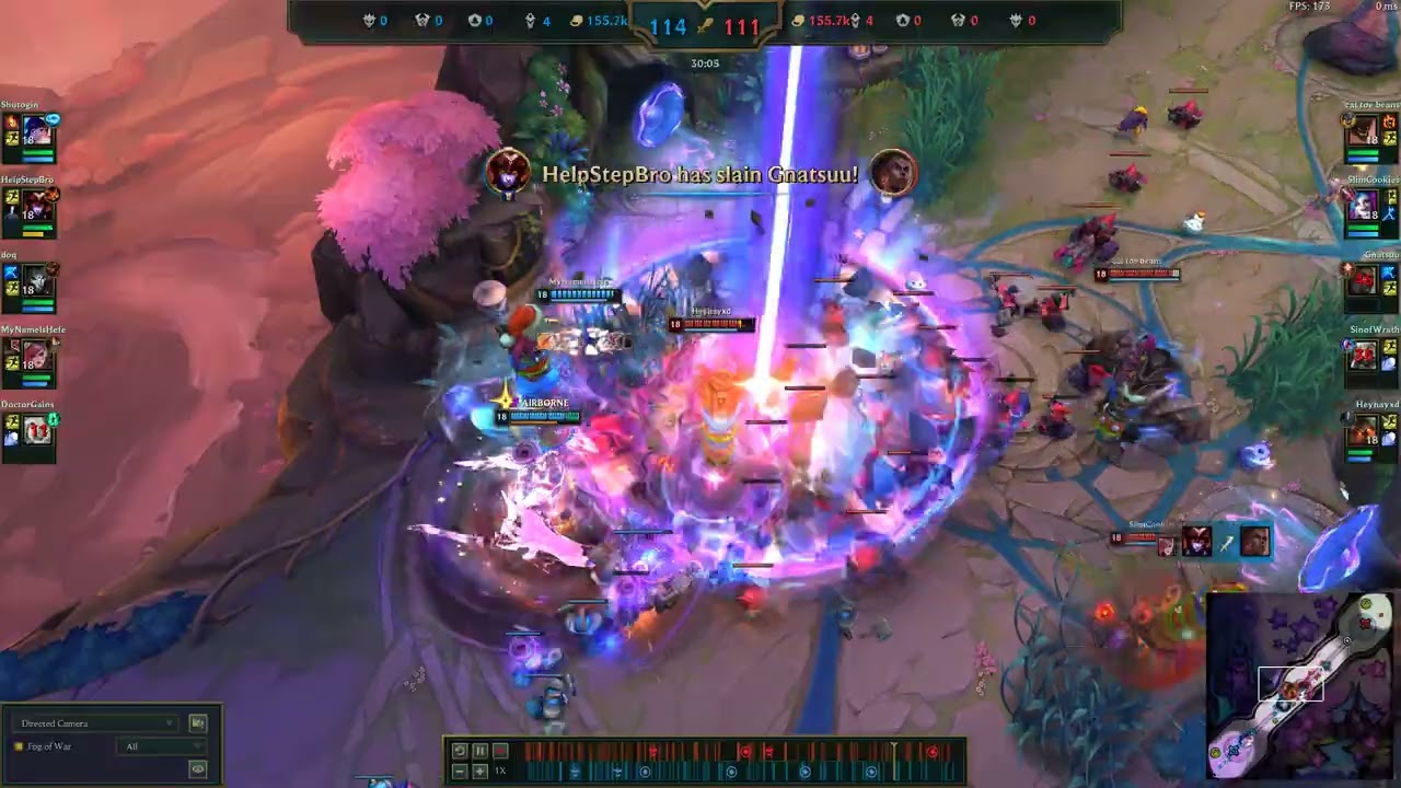The entire last life of the craziest game of League I've ever played.