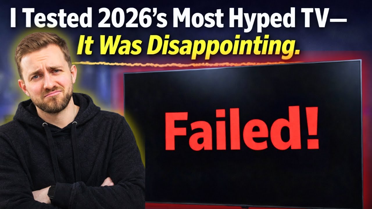 I Tested 2026’s Most Hyped TV — It Was Disappointing.  #tvbuyingguide