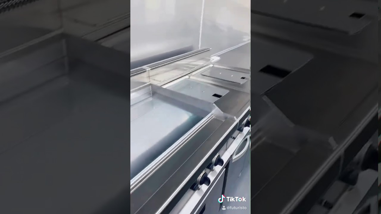 Food truck, food trailer with professional kitchen inside