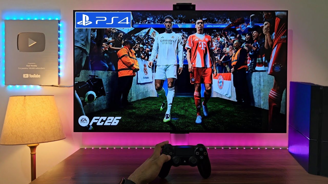 EA FC26 (PS4 FAT) Gameplay