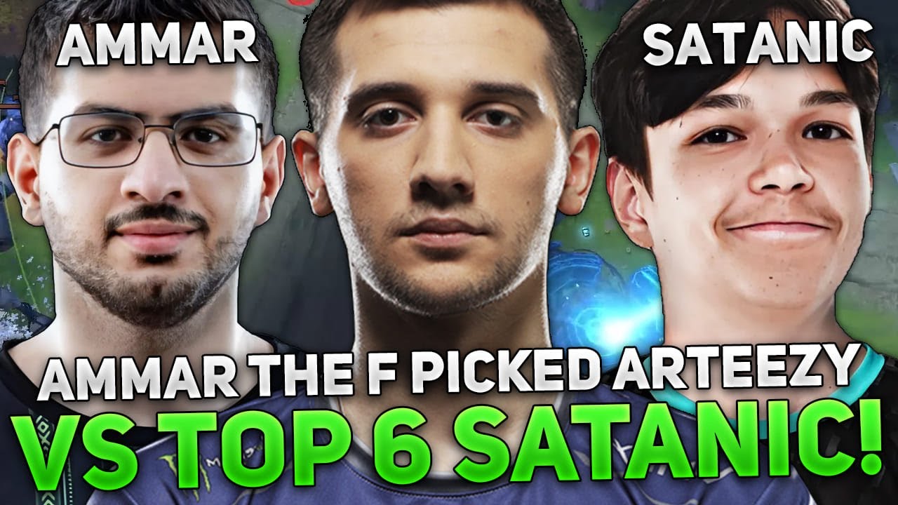 AMMAR THE F picked ARTEEZY in Team vs TOP 6 Rank SATANIC!