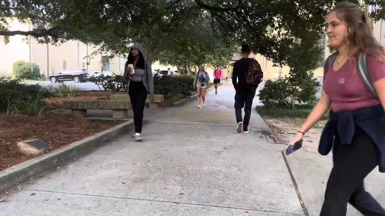 Walking tour of LSU Baton Rouge Louisiana campus p2
