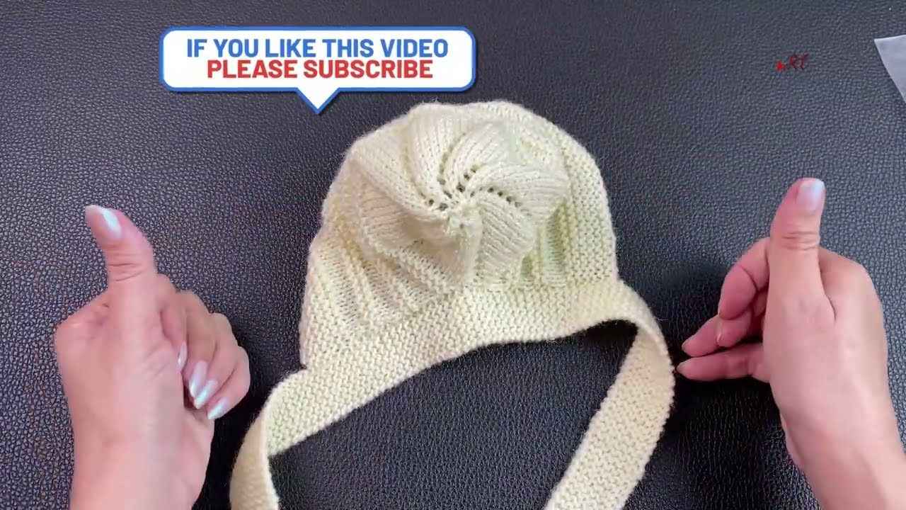 Knitting Baby Cap in 2 hours only, the quick easiest way | बहुत  ही आसान टोपी | झटपट बुनो |subtitles