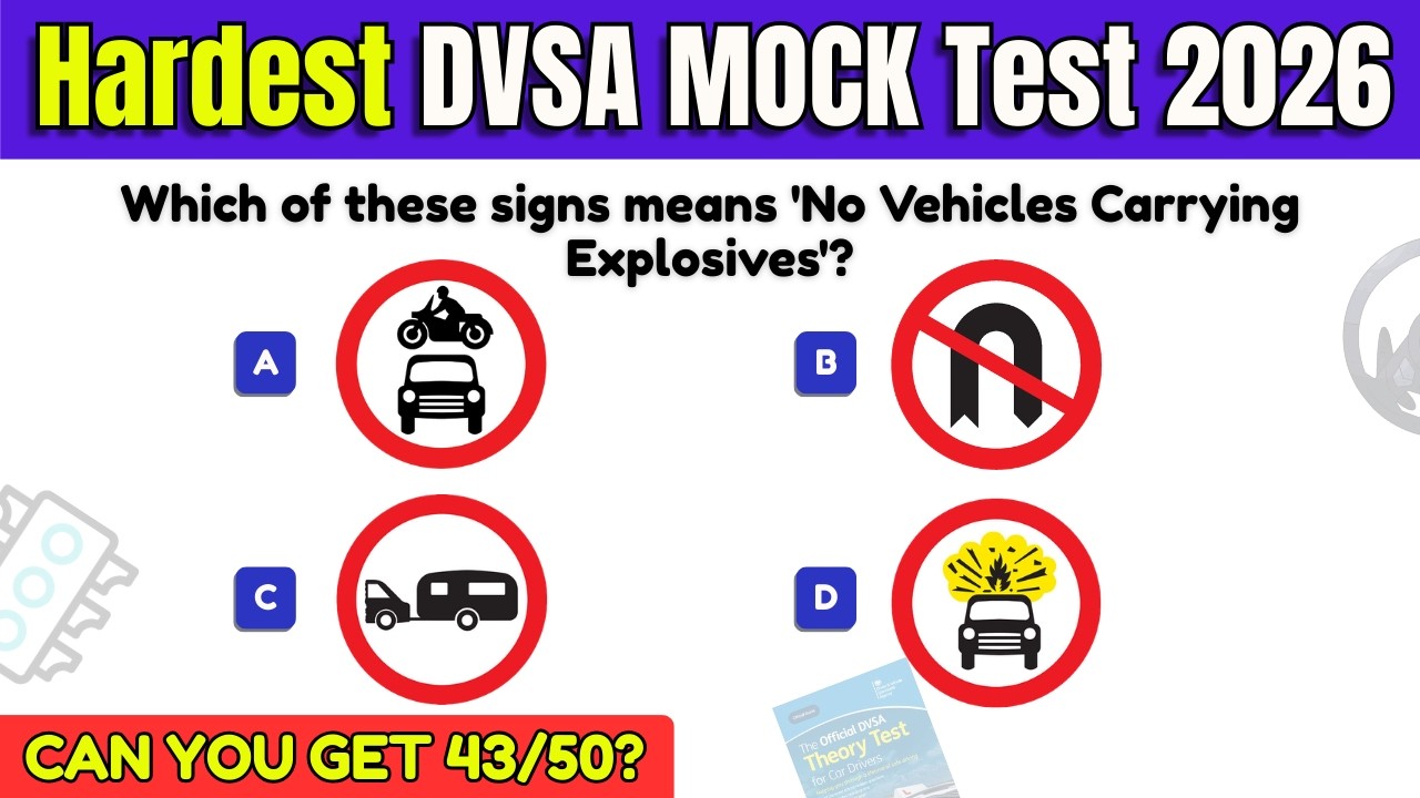 Theory Test 2026 UK | Full DVSA Mock Driving Theory Test (UPDATED) | Pass First Time