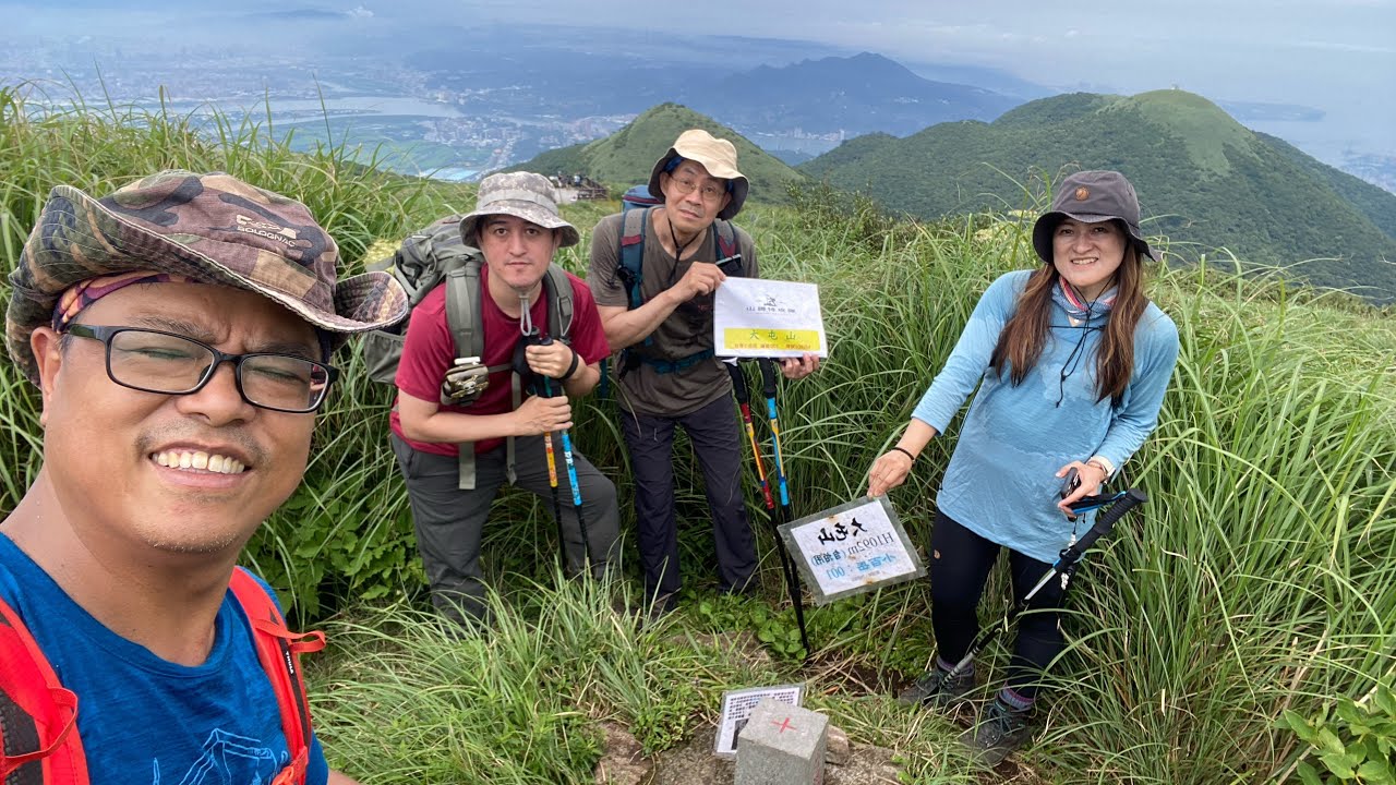 陽明山鞍部停車場-大屯山主峰-二子坪   O型