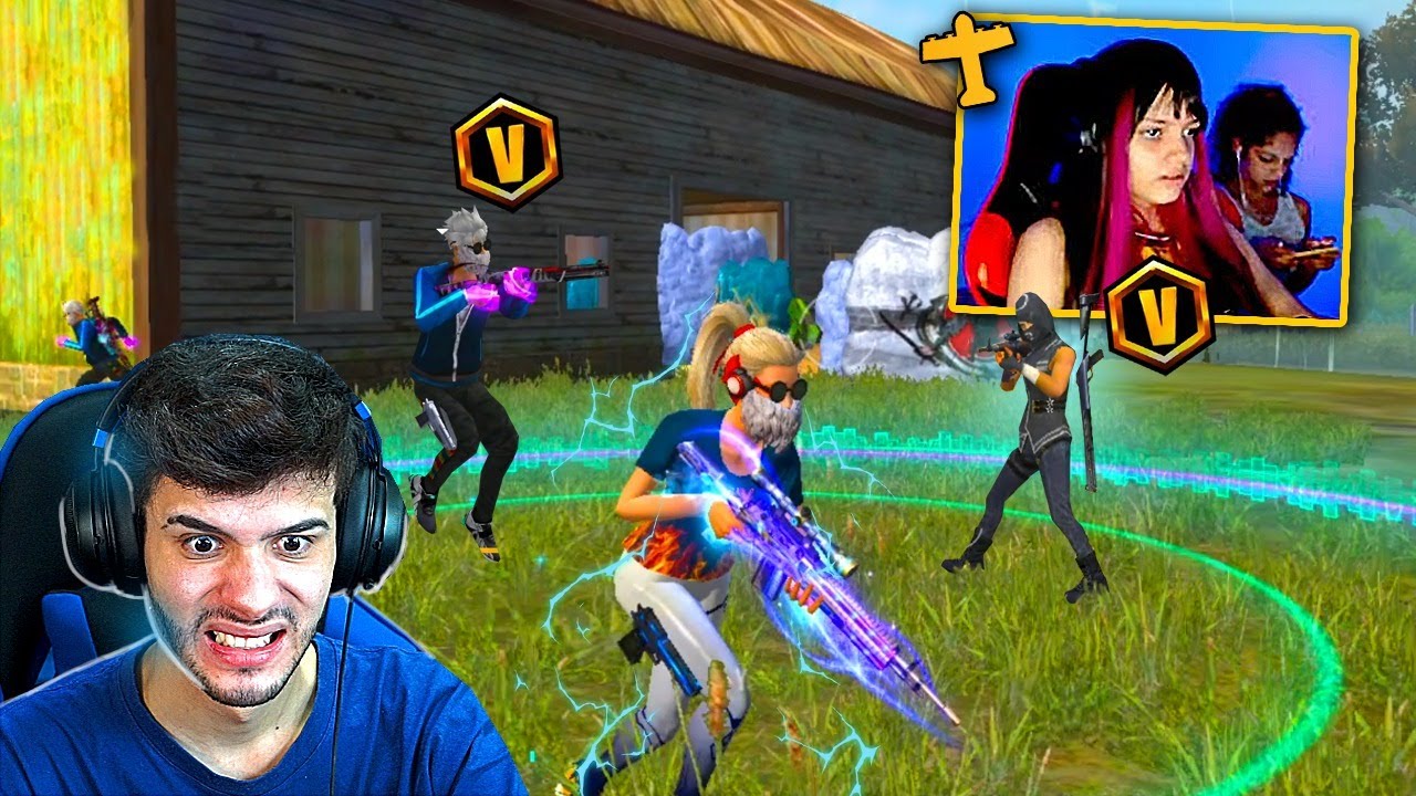 X1 CONTRA UMA LINE FEMININA FAMOSA AO VIVO!!