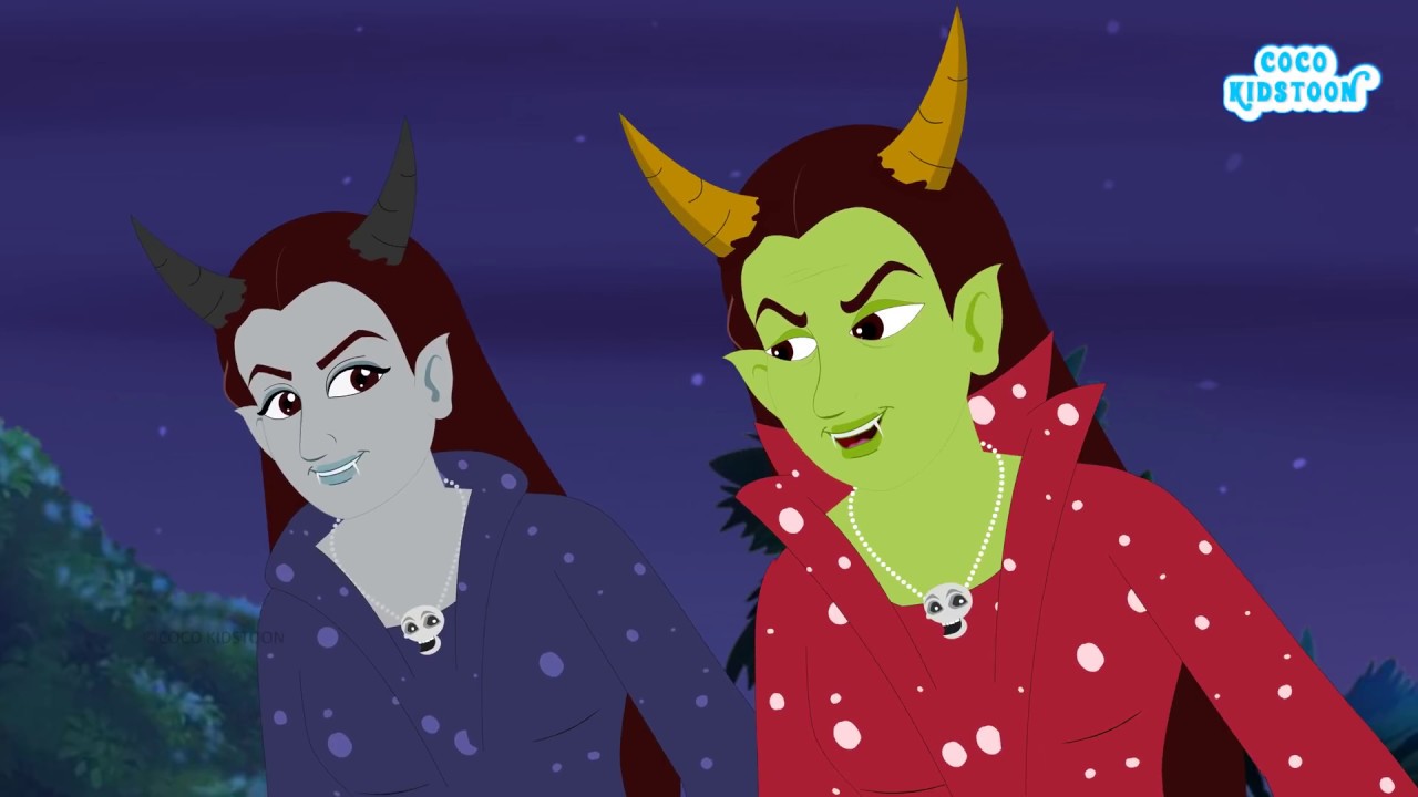 दो चुड़ैल का खौफ | Hindi Kahaniya | Bedtime Moral Stories | Hindi Fairy Tale