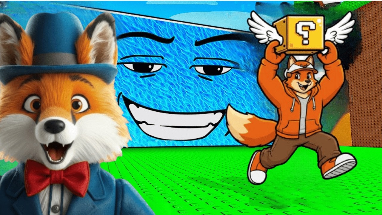 DALGALARDAN LUCKY BLOK KAÇIRMAK!!🍀🎁-Roblox