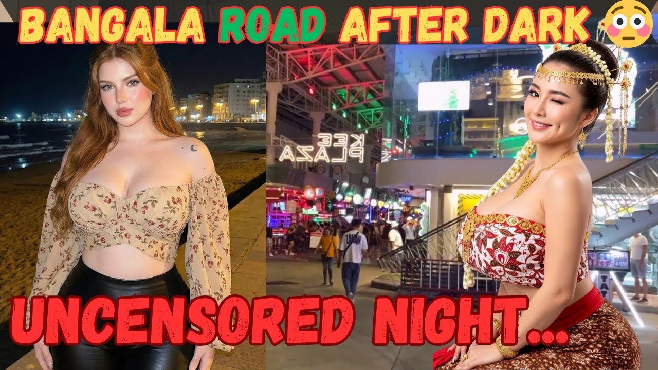 Uncensored Bangla Road at Night  Phuket Thailand Nightlife