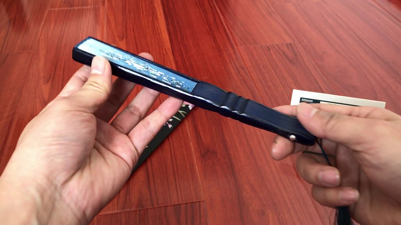 OMyTea Folding Hand Fan - Grassflower