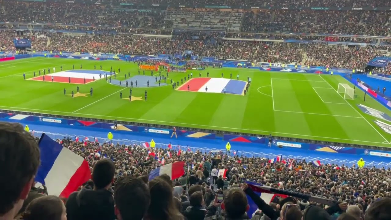 France - Pays Bas 2023 - Stade de France - Marseillaise