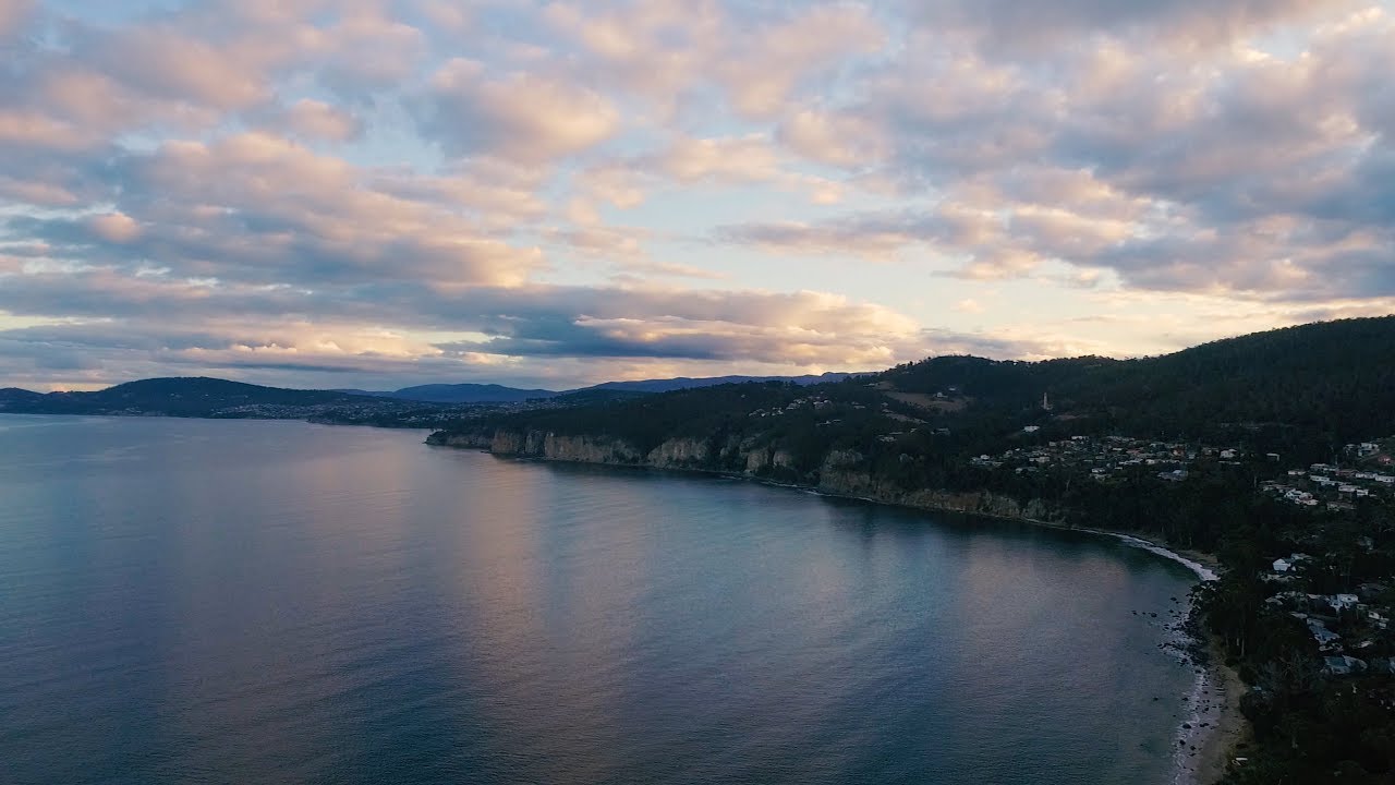 DJI Phantom exploring the South of Hobart, Taroona, Tasmania 2.7K